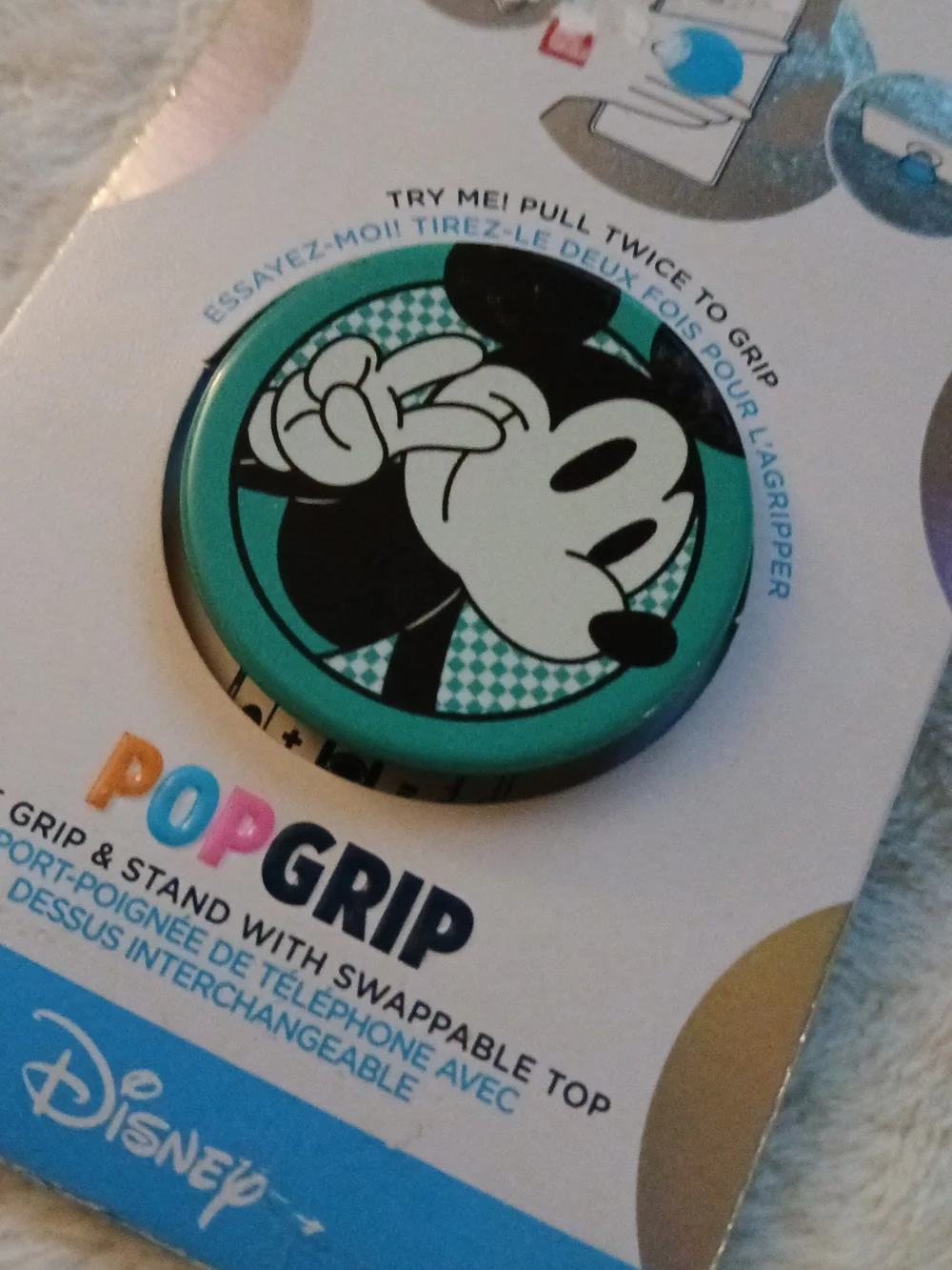 💥 DISNEY PopSocket PopGrip Mickey Mouse Phone Grip
